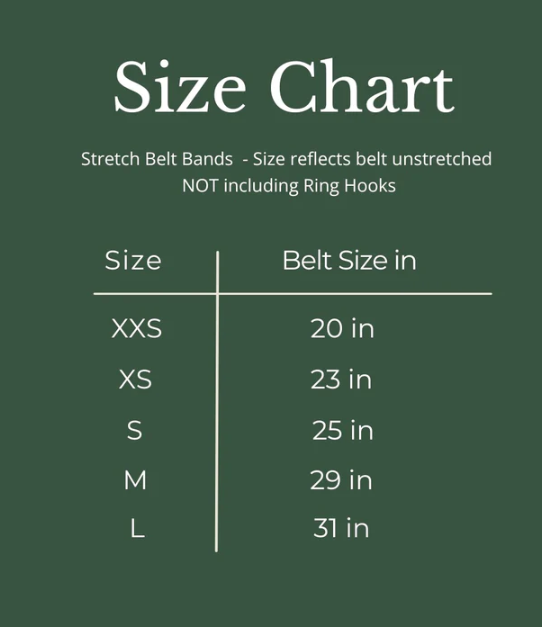 Garland Black Raffia Interchangeable Stretch Belt Band