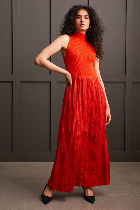 Tribal Sleeveless Maxi Dress