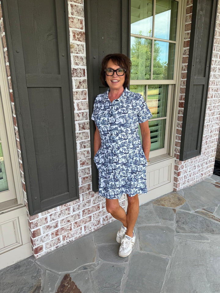 Smith & Quinn Meritt Dress - Sussex Toile