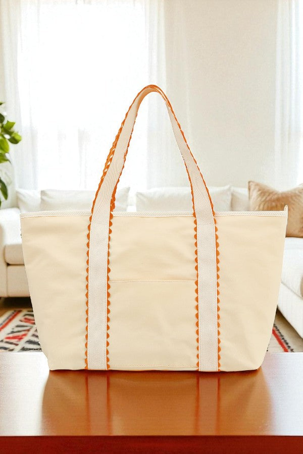 Tennessee Scalloped Boat Bag