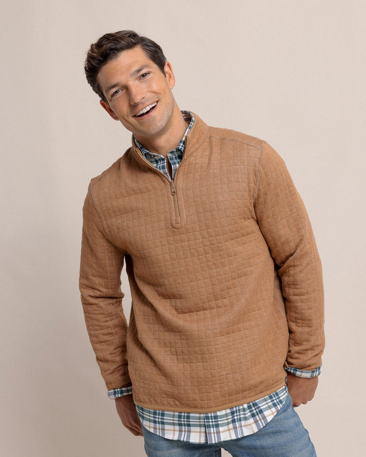 Southern Tide Long Sleeve Fairwood Reversible Quarter Zip