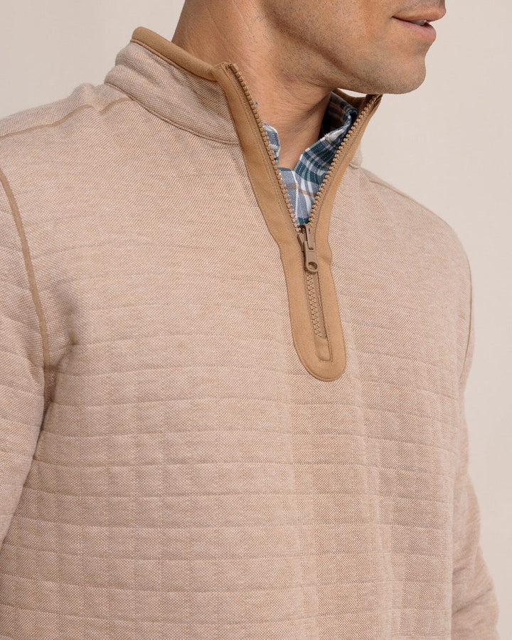 Southern Tide Long Sleeve Fairwood Reversible Quarter Zip