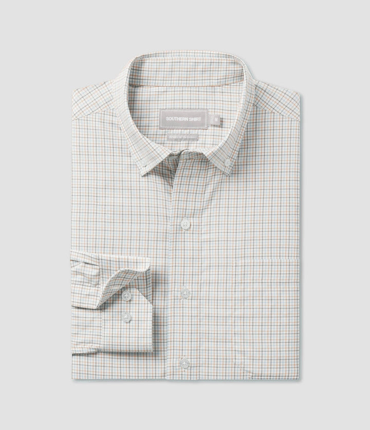 Southern Shirt Hudson Check Long Sleeve Button Down Shirt