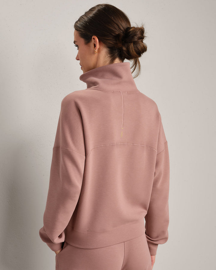 Rhone DreamGlow 1/2 Zip- Clay Mist