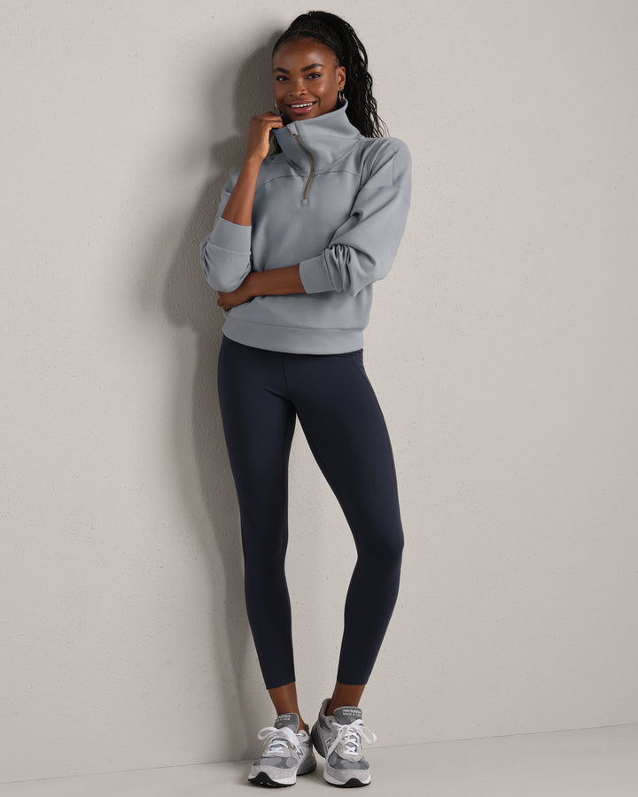 Rhone DreamGlow 1/2 Zip- Steel Gray