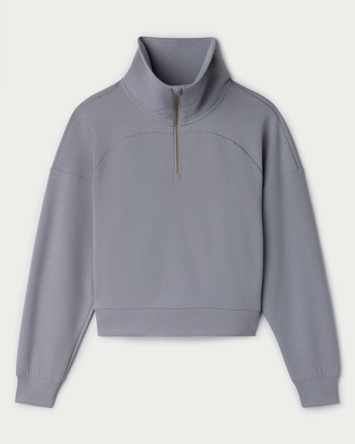 Rhone DreamGlow 1/2 Zip- Steel Gray