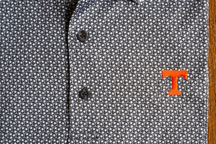 Volunteer Traditions Power T All Star Polo - Charcoal