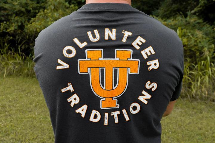 Volunteer Traditions UT Pocket Tee - Charcoal