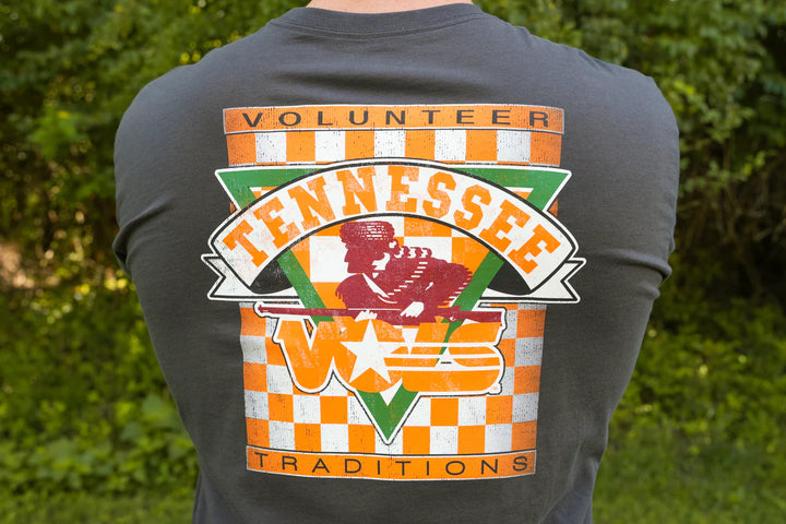 Volunteer Traditions Rifleman Pocket Tee - Charcoal