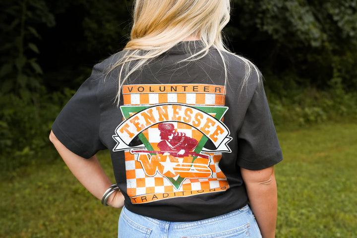 Volunteer Traditions Rifleman Pocket Tee - Charcoal