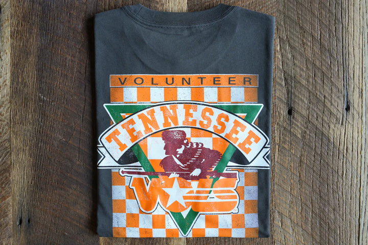Volunteer Traditions Rifleman Pocket Tee - Charcoal
