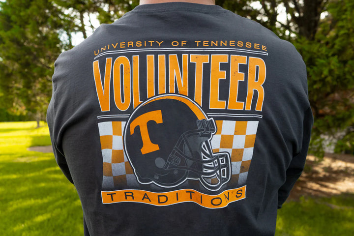 Volunteer Traditions Helmet Long Sleeve Tee