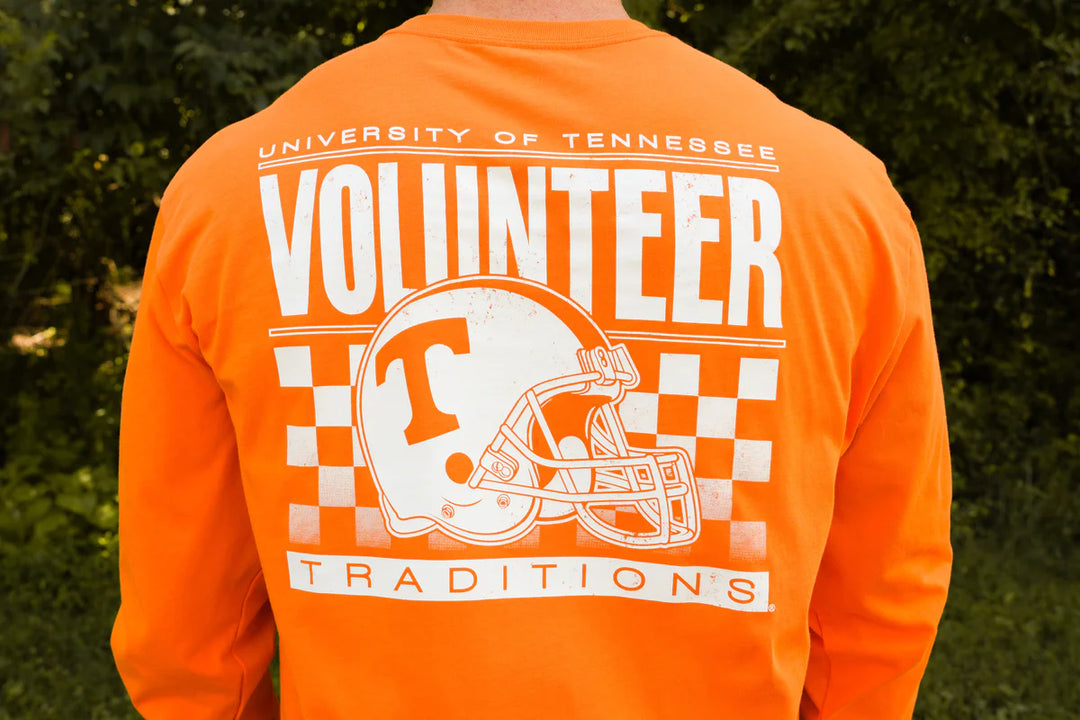 Volunteer Traditions Helmet Long Sleeve Tee