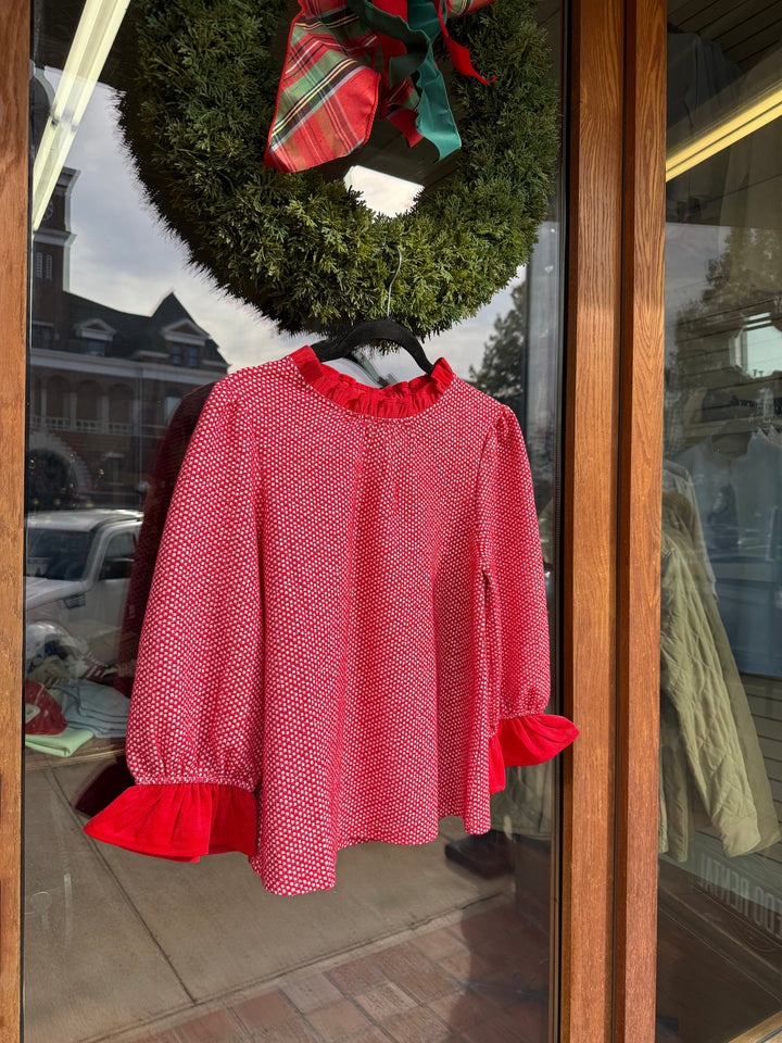 Textured & Speckled Knit Top- 2 Colors