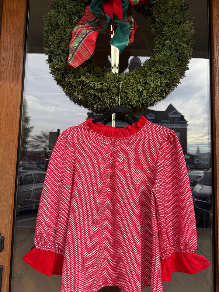 Textured & Speckled Knit Top- 2 Colors