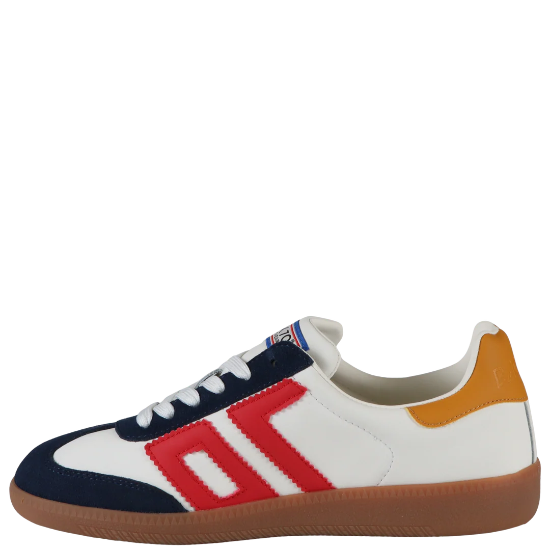 Back 70 Cloud Sneaker - White Blue Red