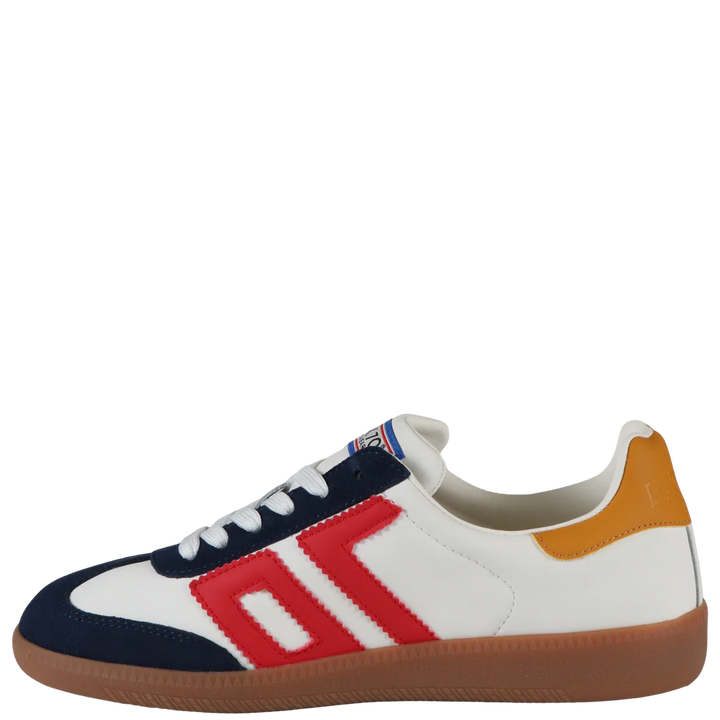 Back 70 Cloud Sneaker - White Blue Red
