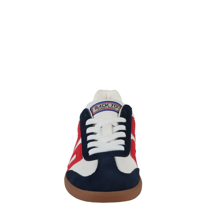 Back 70 Cloud Sneaker - White Blue Red