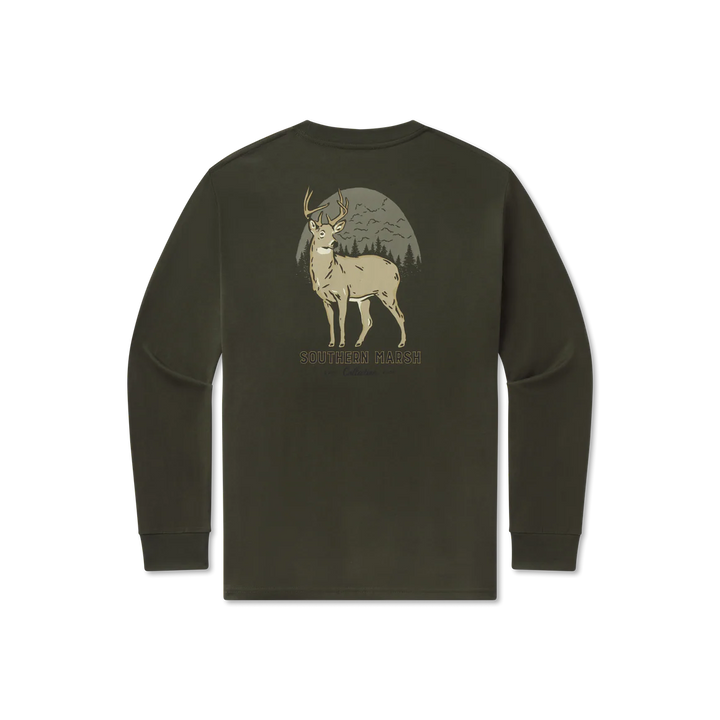 Southern Marsh LS Eight Point Tee