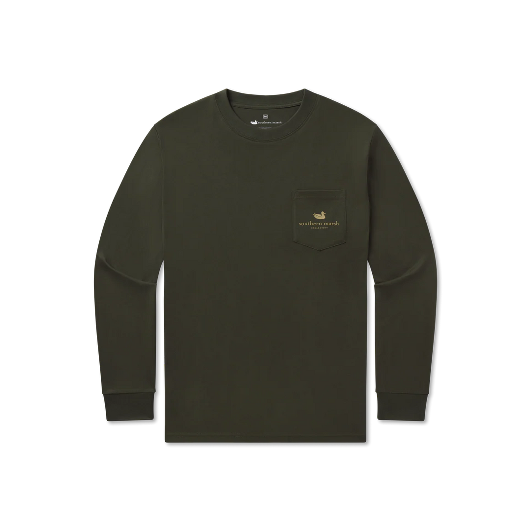 Southern Marsh LS Eight Point Tee