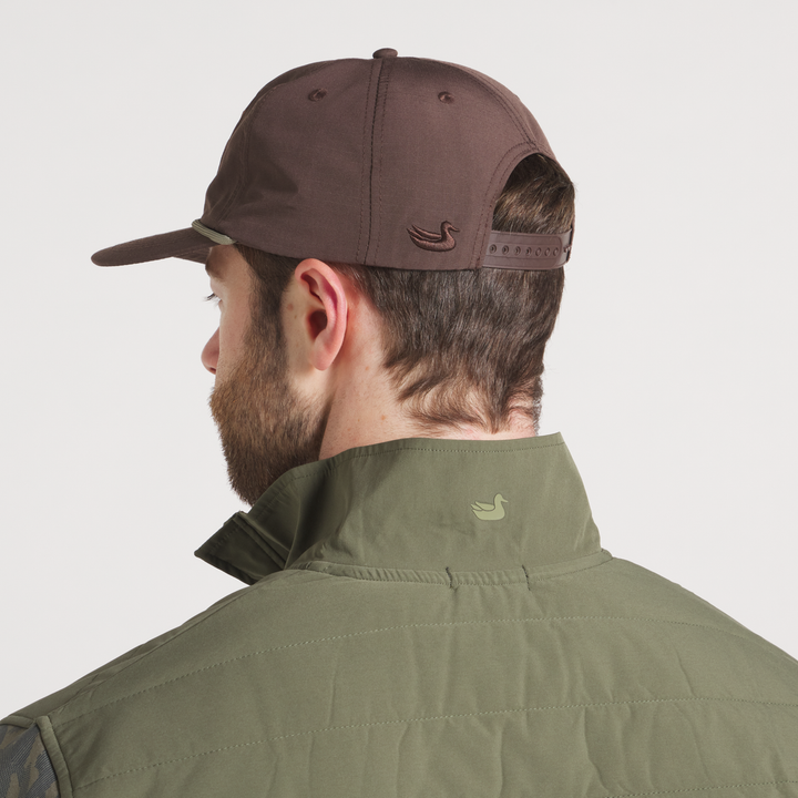 Southern Marsh Harris Stretch Pullover- Duck Camp- Dark Olive