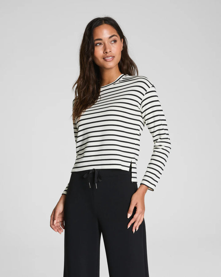 Spanx AirEssentials LS Side Slit Top