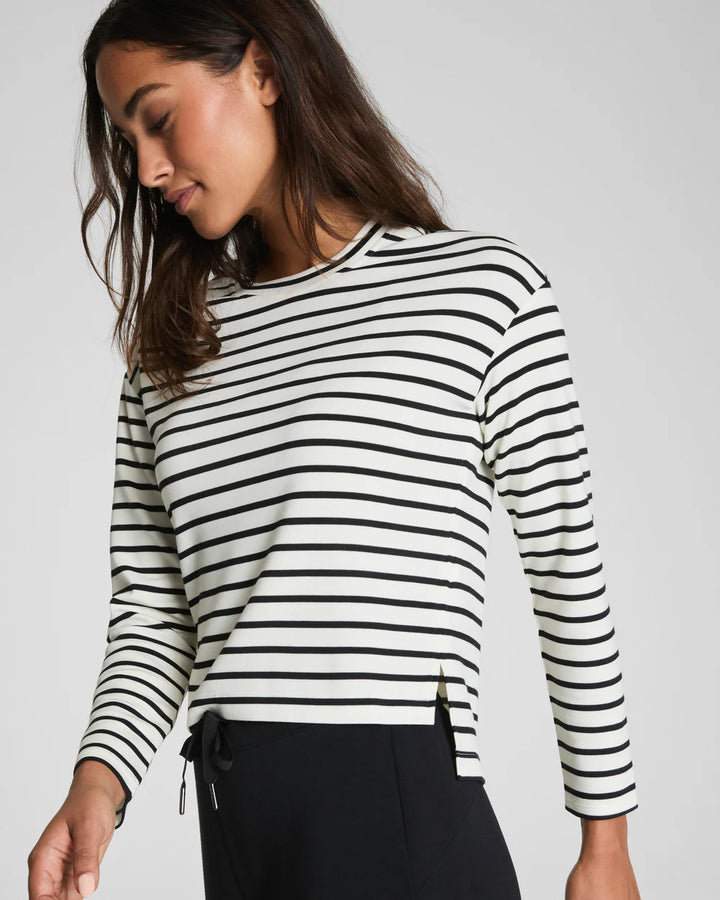 Spanx AirEssentials LS Side Slit Top