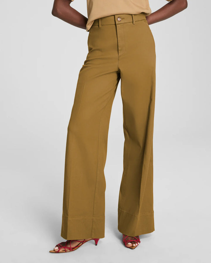 Spanx Stretch Twill Wide Leg Pant