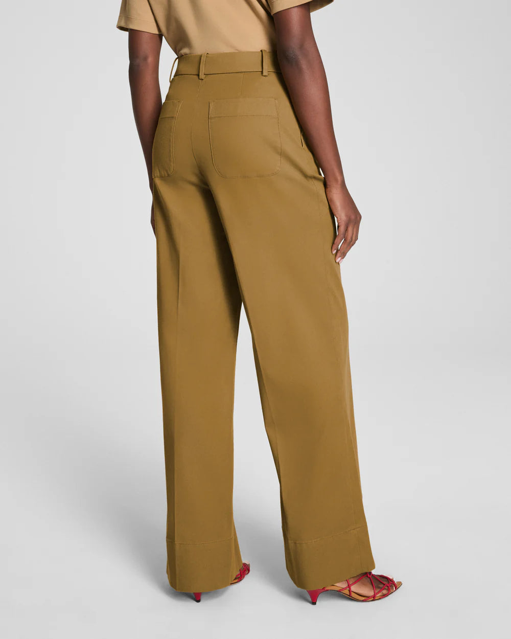 Spanx Stretch Twill Wide Leg Pant