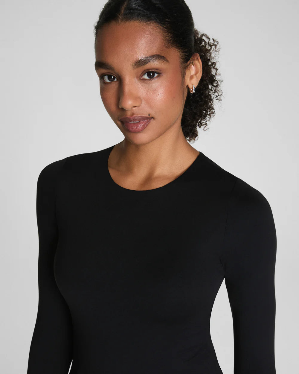 Spanx Smoothing Jersey LS Top