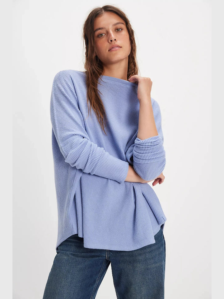 Free People Latte Blues Thermal