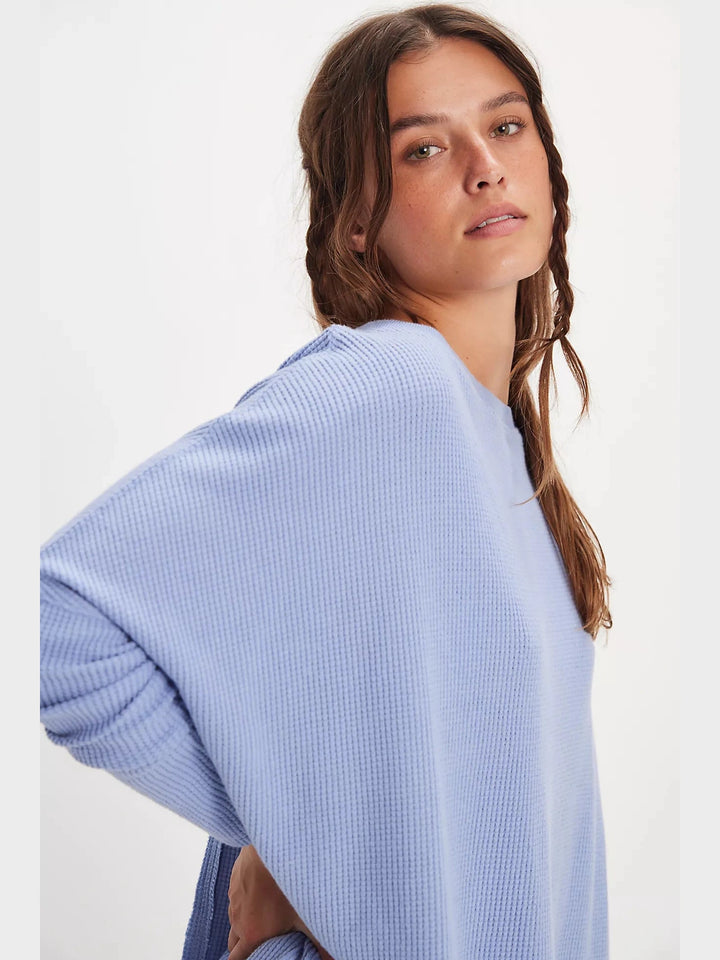 Free People Latte Blues Thermal