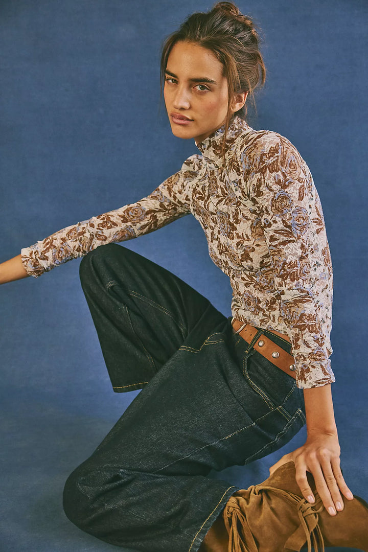 Free People Lyric Long Sleeve Shirt