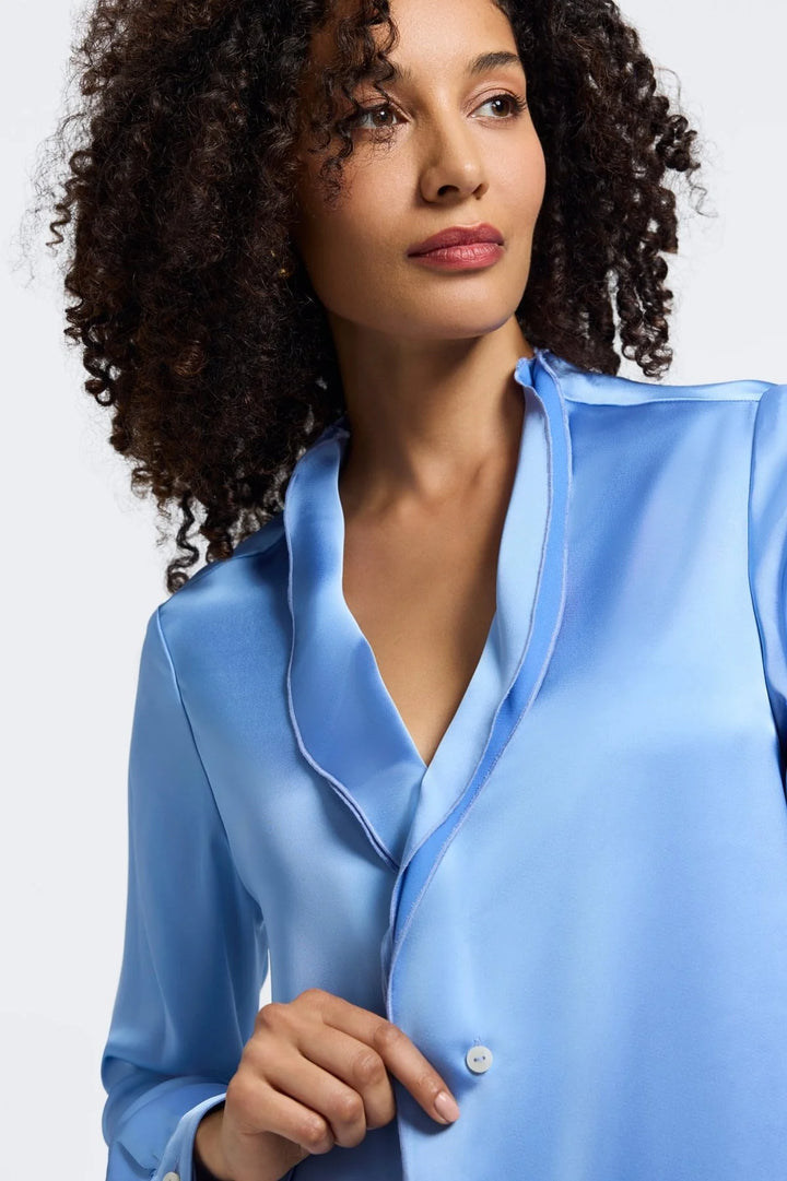 Foxcroft Rosalie Beyond Silk LS Shirt