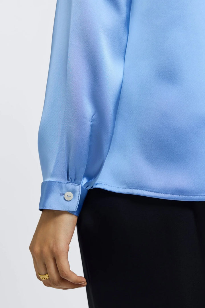 Foxcroft Rosalie Beyond Silk LS Shirt