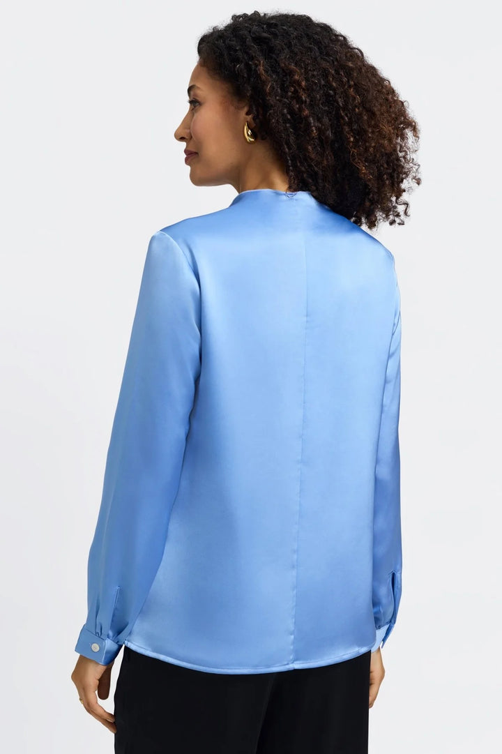 Foxcroft Rosalie Beyond Silk LS Shirt