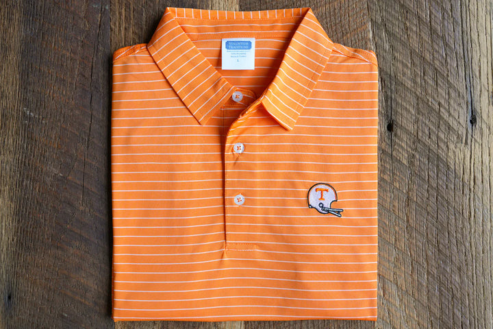 Volunteer Traditions Helmet Club Stripe Polo