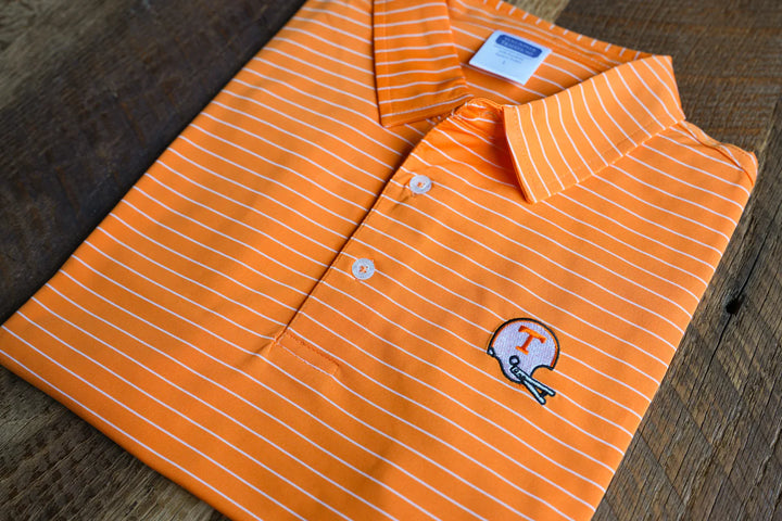 Volunteer Traditions Helmet Club Stripe Polo