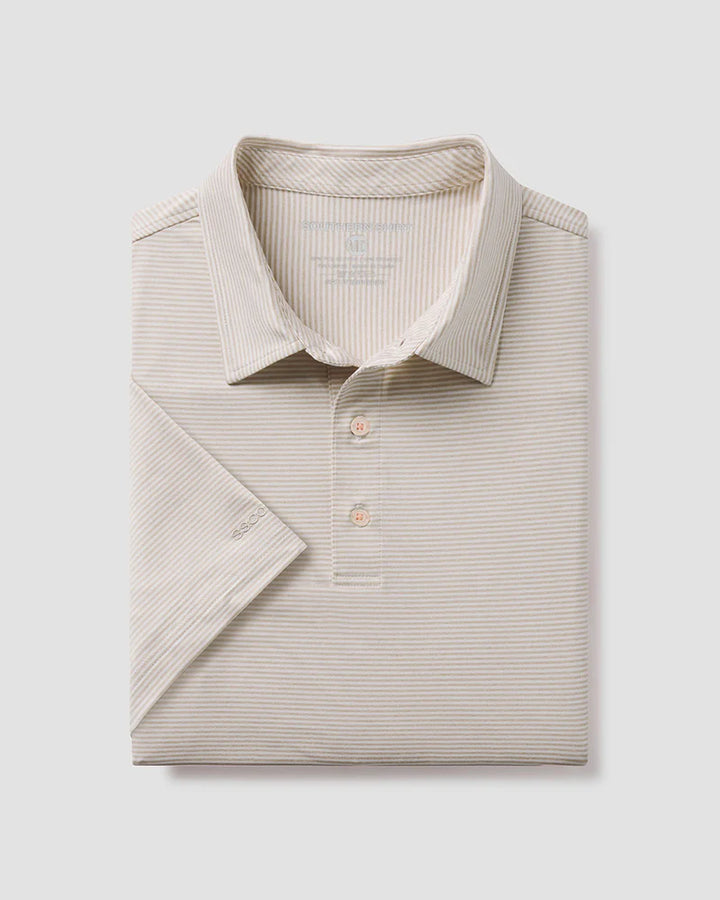 Southern Shirt Heather Madison Stripe Polo