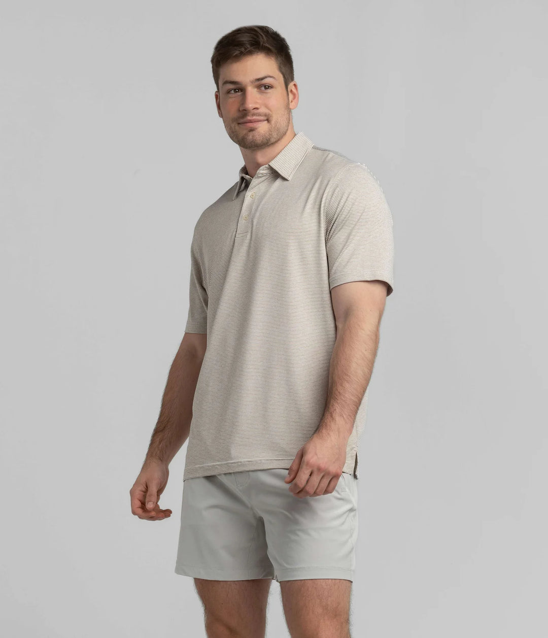 Southern Shirt Heather Madison Stripe Polo