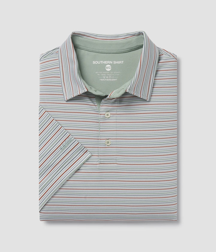 Southern Shirt Sawgrass Stripe Polo