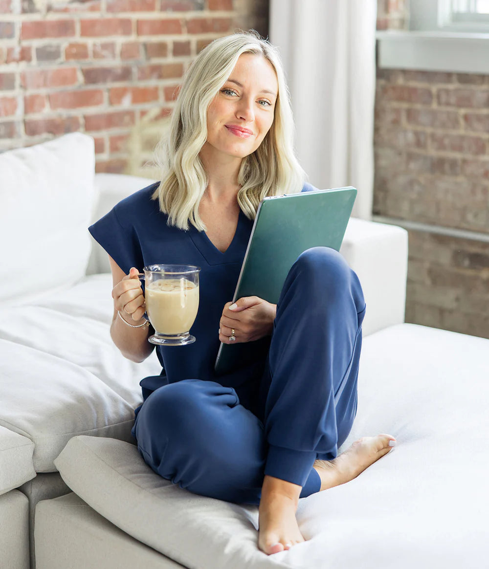 Southern Shirt AstroKnit V Neck Top