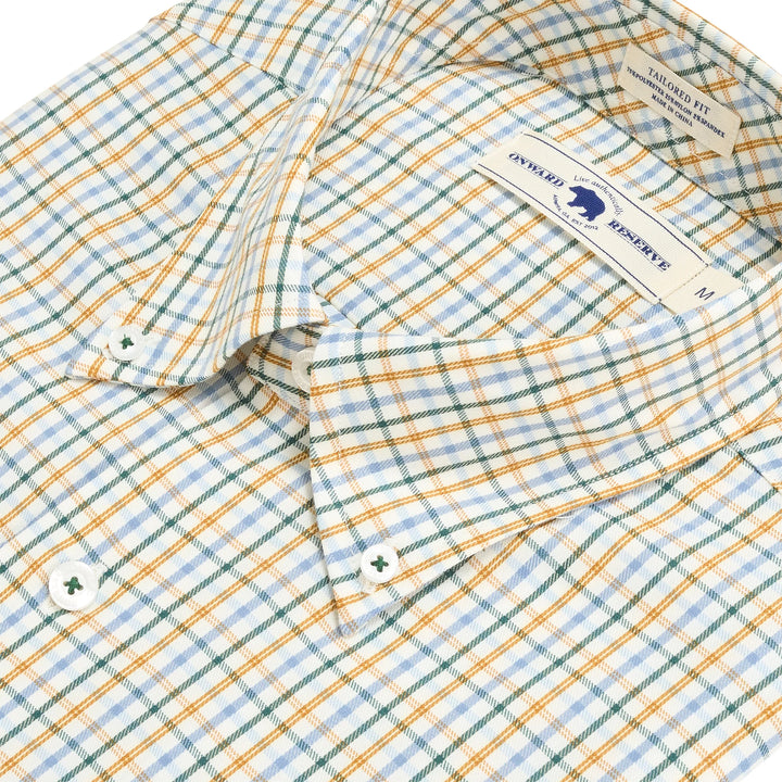 Onward Reserve Cypress Tailored Fit Brushed Perf Twill Shirt