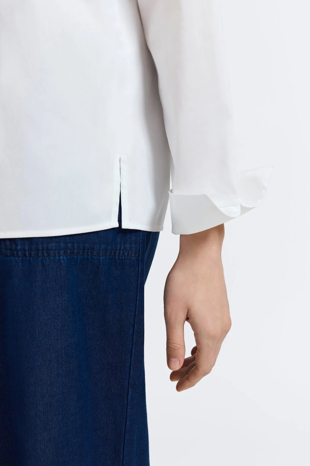 Foxcroft Tammy Long Sleeve Popover Shirt