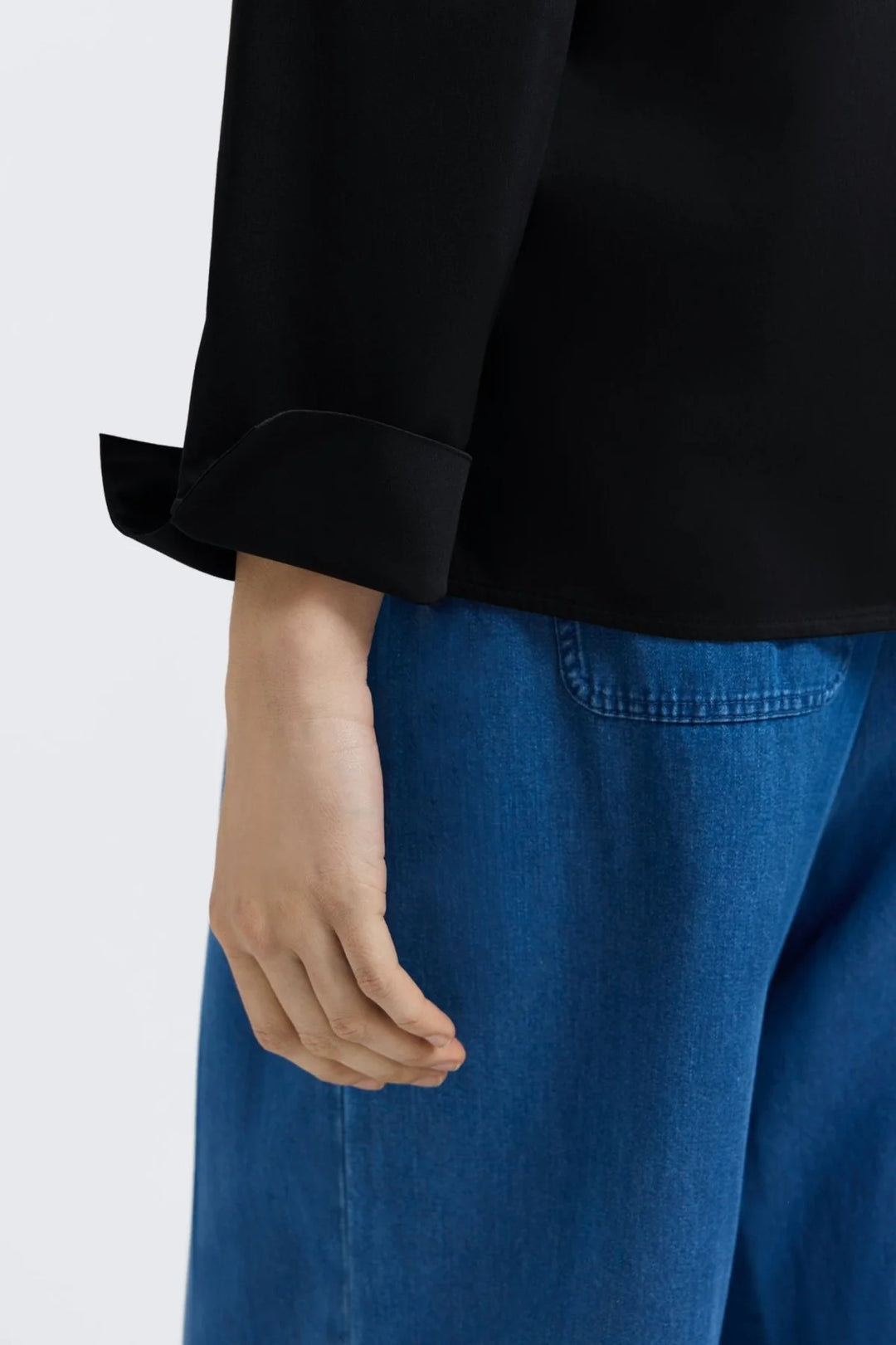 Foxcroft Tammy Long Sleeve Popover Shirt