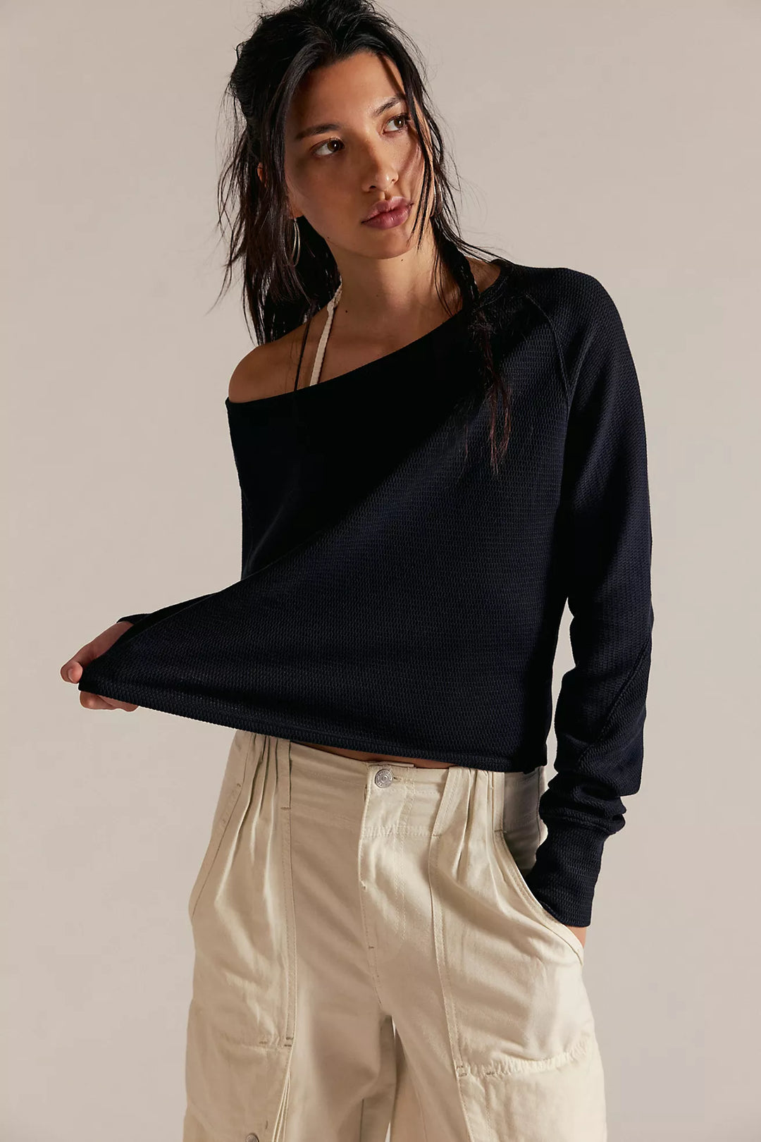 Free People Jess Long Sleeve Shirt