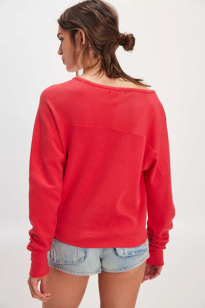 Free People Jess Long Sleeve Shirt
