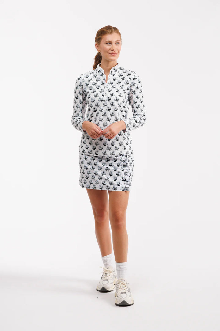 Smith & Quinn Carey 1/4 Zip Pullover - Rose Thorns
