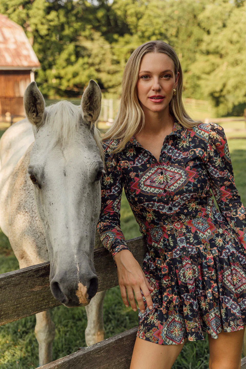 Smith & Quinn Edith Dress - Autumn Tapestry