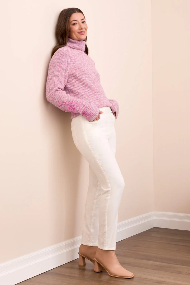 Tribal Micro Cord Audrey Slim Ankle Pants